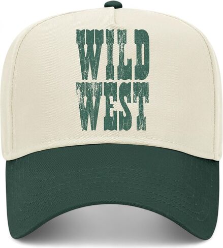Wild West Vintage Trucker Hat | Premium Snapback Baseball Hat for Men & Women in Saudi Arabia