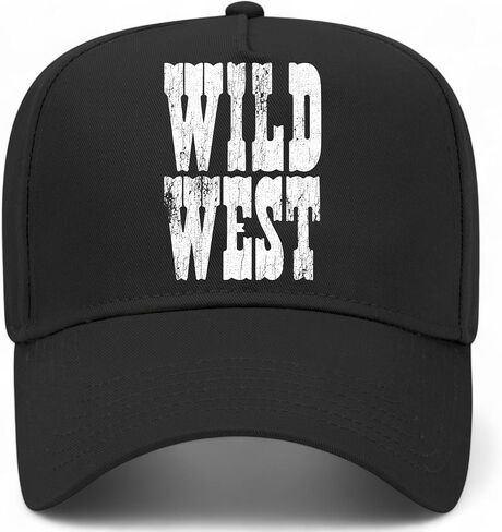 Wild West Vintage Trucker Hat | قبعة البيسبول Snapback Premium للرجال والنساء in Kuwait
