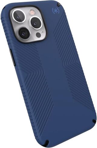 Speck Presidio2 Grip Case for Apple iPhone 13 Pro Polycarbonate, Shock-Absorbent, Black in Saudi Arabia