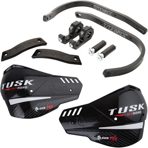 TUSK D-Flex Pro Handguards Back Bar/Black Plastics 7/8 " in Saudi Arabia