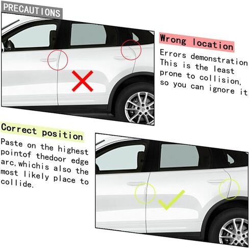 TANGSEN 4Pcs 6 inch Universal 3D Carbon Fiber Texture Automotive Door Edge Buffer Trim Strip Paint Protector Cover Scratch Non-Marking Black Silicone Personalize Bar Sticker in Saudi Arabia