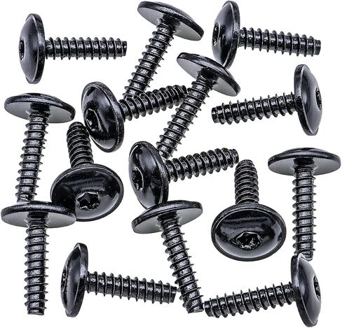 Rexka 15pcs M4.8-1.61 x 18mm T25 Torx Truss Head Tapping Tapping لـ BMW 07146963883 Night Vision Camera E60 E63 E64 E65 E66 E67 & VW Audi N9075801 in Saudi Arabia