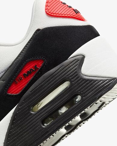 Nike Air Max 90 LV8 أحذية نسائية (FD4328-106 ، وايت/آشن لائحة/خفيفة أوريوود براون/أسود) الحجم 8.5 in Saudi Arabia