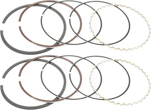 Caltric 2 Piston Ring Kit Compatible with Polaris Sportsman 700 EFI 2002 2003 2004 2005 2006 2007 in Saudi Arabia