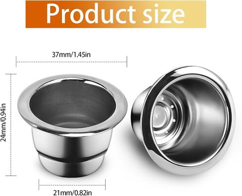 Reusable Capsules for Nespresso OriginalLine - 6pcs Espresso Refillable Pods Stainless Steel Coffee Pods Compatible for Nespresso Originaline Machine(6 Pods+200pcs Lids) in Saudi Arabia