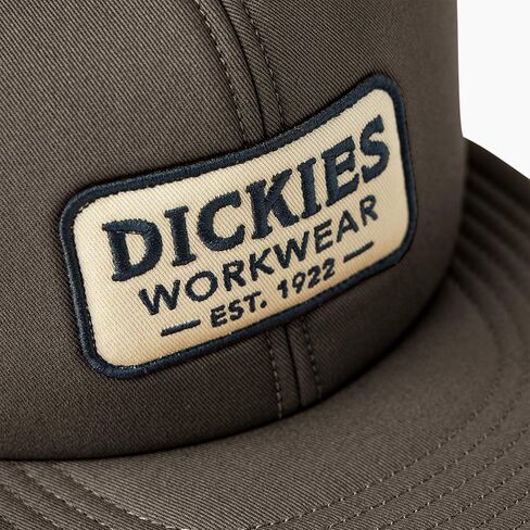 Dickies Men Flat Bill Bill Trucker مع احتضان Twill Patc in Kuwait