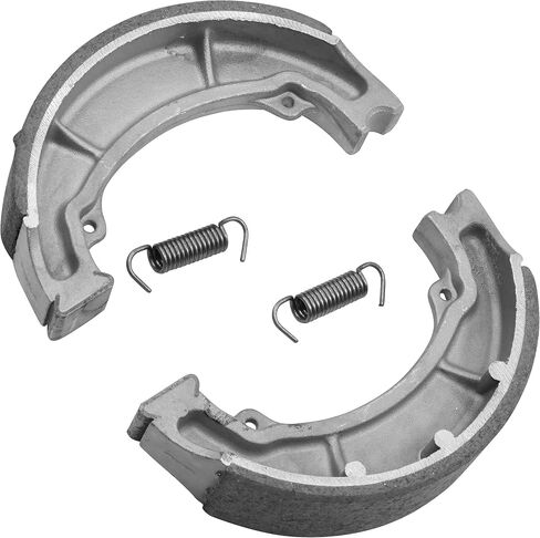 Caltric Rear Brake Shoes Compatible with Suzuki Lt80 Lt-80 Quadrunner Quadsport 80 1987-1996 in Saudi Arabia