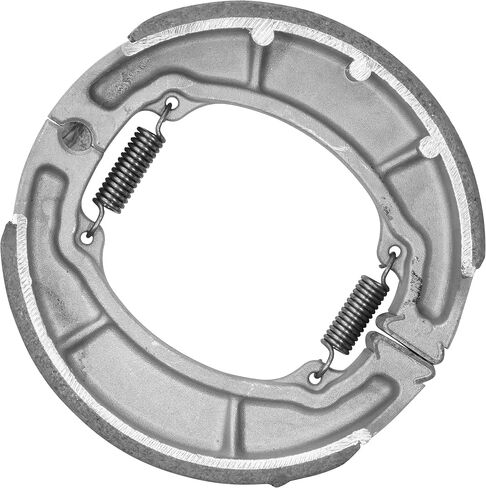 Caltric Rear Brake Shoes Compatible with Suzuki Lt80 Lt-80 Quadrunner Quadsport 80 1987-1996 in Saudi Arabia