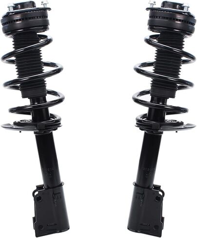 Detroit Axle - 3.6L 6pc Struts Sway Bars for 2011-2019 Dodge Journey V6, Front & Rear Struts with Coil Spring Sway Bar Links Replacement Suspension Kit Quick Install Ready Strut Shock Assembly in Saudi Arabia