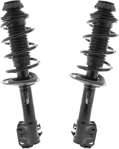 Detroit Axle - Front Struts for 2012 2013 2014 2015 Toyota Yaris, Struts with Coil Spring Complete Struts Assembly Replacement in Saudi Arabia