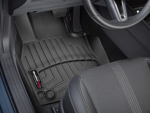 WeatherTech Custom Fit FloorLiners for Mazda CX-50, CX-30-1st Row (4417391), Black in Saudi Arabia