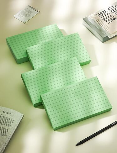 بطاقات الفهرس الصفراء 3x5 ، 200 جهاز كمبيوتر ناتج 3x5 ، بطاقات الملاحظة ، بطاقات الملاحظة ، بطاقات 3x5 بطاقات فلاش سميكة ، in Kuwait