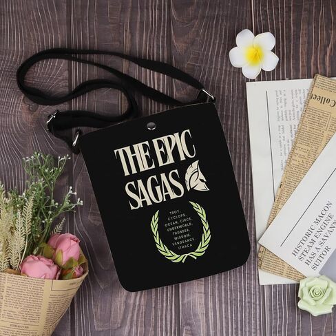 TIIMG Musical Lover Gift Musical Theater Gift Ancient Greece Music Lover Present Crossbody Bag in Saudi Arabia
