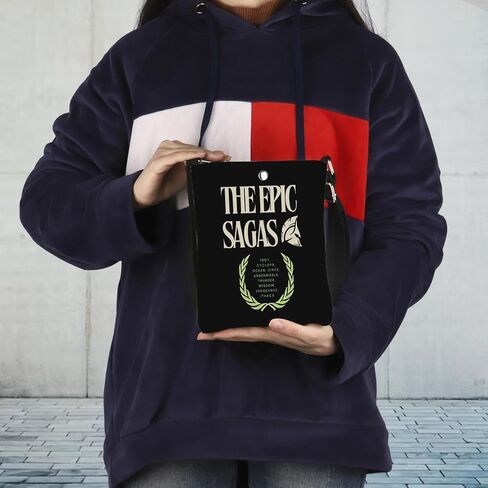 TIIMG Musical Lover Gift Musical Theater Gift Ancient Greece Music Lover Present Crossbody Bag in Saudi Arabia