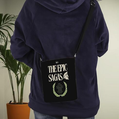 TIIMG Musical Lover Gift Musical Theater Gift Ancient Greece Music Lover Present Crossbody Bag in Saudi Arabia