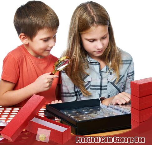 8PCS COIN COIN BOX Box Holders 2 × 2 بوصة صناديق واقي عملة للعملة الجمعية حماية COON COON COON CORTBOARD COON COON ROVESS Supplies CONIN in Kuwait