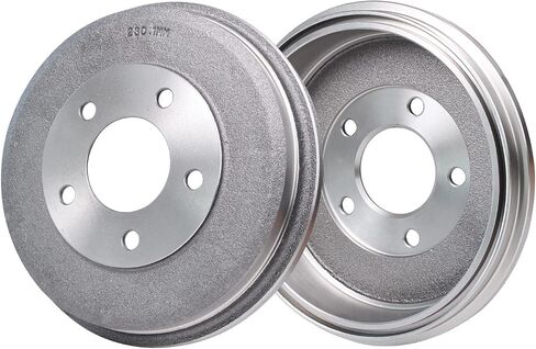 Detroit Axle - Brake Kit for 01-07 Ford Escape Mazda Tribute Mercury Mariner Front Disc Brake Rotors Ceramic Brakes Pads Rear Brake Drums Brake Shoes Replacement 2001 2002 2003 2004 2005 2006 2007 in Saudi Arabia