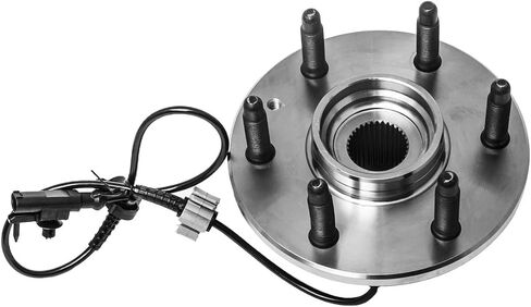 Front Wheel Hub and Bearing Assembly Left or Right Compatible Cadillac Escalade ESV EXT Chevrolet Avalanche Silverado Suburban Tahoe GMC Sierra Yukon Base XL 1500 AUQDD 515096 [ 6 Lug W/ABS AWD 4x4 ] in Saudi Arabia