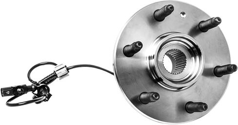 Front Wheel Hub and Bearing Assembly Left or Right Compatible Cadillac Escalade ESV EXT Chevrolet Avalanche Silverado Suburban Tahoe GMC Sierra Yukon Base XL 1500 AUQDD 515096 [ 6 Lug W/ABS AWD 4x4 ] in Saudi Arabia