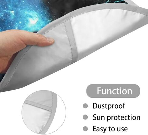 Car Steering Wheel Sun Shade Cover for Summer Heat-Resist Aluminum Foil Universal Steering Wheel Cover for Car Truck SUV Van, Butterfly Pattern in Kuwait