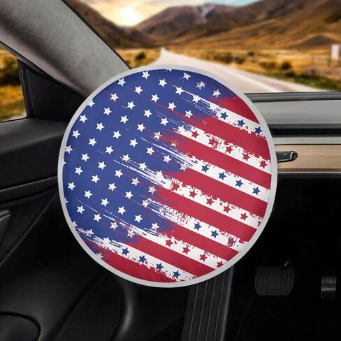 Car Steering Wheel Sun Shade Cover for Summer Heat-Resist Aluminum Foil Universal Steering Wheel Cover for Car Truck SUV Van, Butterfly Pattern in Kuwait