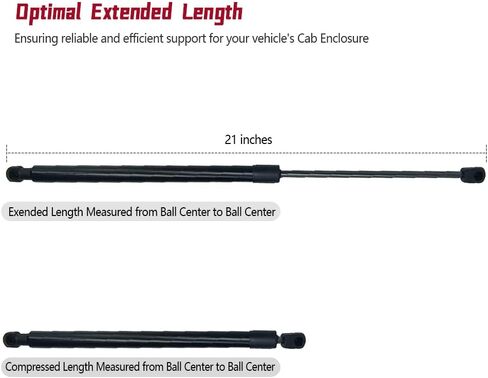 68282670AA Rear Window Lift Support Fit for Jeep Wrangler 2018-2024 Rear Trunk Lift Strut Support Gas Shock Spring 2-Pack in Kuwait