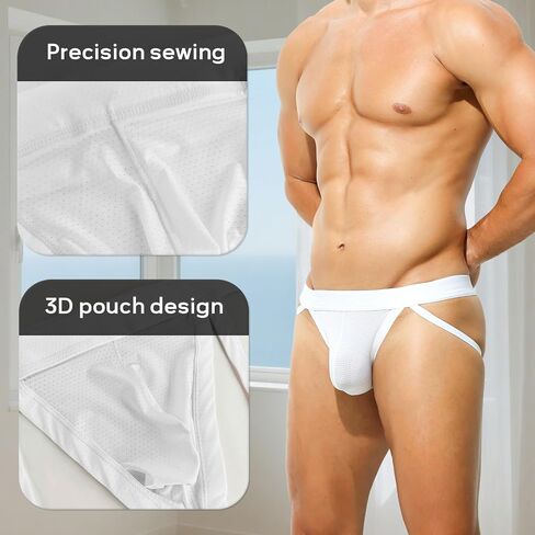KAREN SPACE Jockstraps for Men Athletic Supporters Underwear Sexy Mens Thong Underwear in Saudi Arabia
