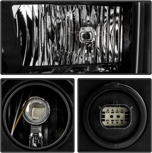 ACANII - For [Halogen Model] 2020-2023 Chevy Silverado 2500HD 3500HD Headlight Headlamp Replacement Left Driver Side in Kuwait