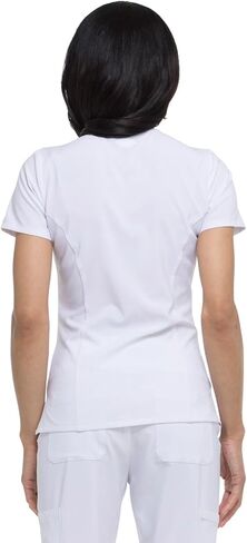 مجموعة Dickies Scrub للنساء V-Neck Top DK615 Natural Rise Natural Tapered Leg Pant-on in Saudi Arabia