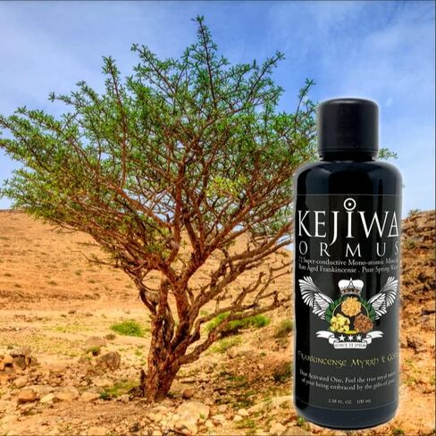 Kejiwa Francincense ، Myrrh & Gold Ormus: Mono-Atmic Gold Ormus Manna مملوءة باللبان و Myrrh in Saudi Arabia