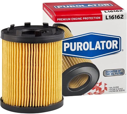 Purolator L16162 Premium Engine Protection Carttridge Filter متوافق مع 2012-2019 Fiat 500 ، 2014-2020 Fiat 500L ، 2017-2020 Fiat 124 Spider و 2013-2016 Dodge Dart in Saudi Arabia