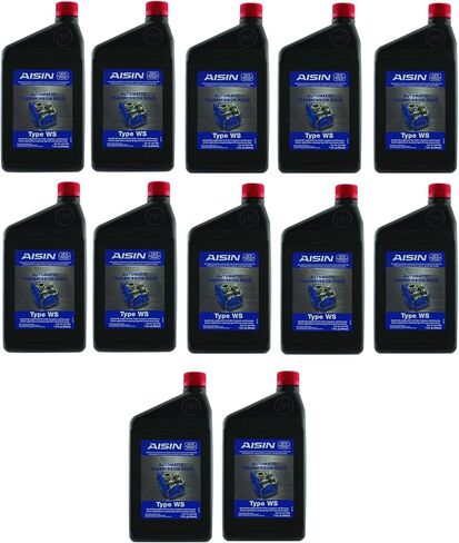 Set of 12 Auto Trans Fluids Aisin ATF-0WS for Cadillac Lexus Scion Toyota Volvo in Saudi Arabia