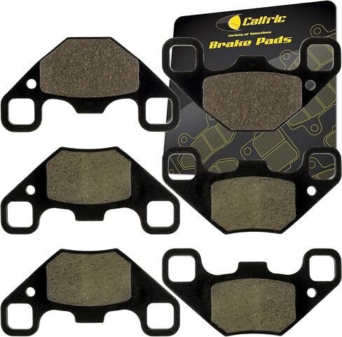 Caltric Front And Rear Brake Pads Compatible with Polaris Rzr 170 2009 2010 2011 2012 2013 2014 2015 2016 in Saudi Arabia
