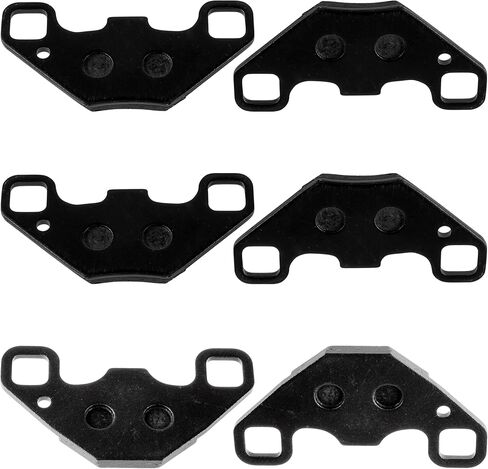 Caltric Front And Rear Brake Pads Compatible with Polaris Rzr 170 2009 2010 2011 2012 2013 2014 2015 2016 in Saudi Arabia
