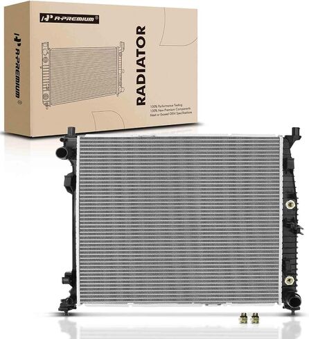 A-Premium Engine Coolant Radiator Assembly with Transmission Oil Cooler Compatible with Mercedes-Benz W166 X166 GL350, GL450, GLE450, ML250, ML350, ML400, Automatic Transmission, Replace# 0995001303 in Saudi Arabia