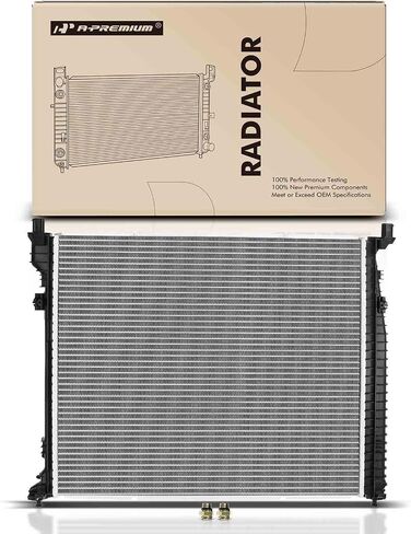 A-Premium Engine Coolant Radiator Assembly with Transmission Oil Cooler Compatible with Mercedes-Benz W166 X166 GL350, GL450, GLE450, ML250, ML350, ML400, Automatic Transmission, Replace# 0995001303 in Saudi Arabia