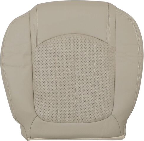 SecosAutoparts #392 Light Tan Perforated Passenger Side Bottom Microfiber Leather Replacement Seat Cover Compatible with Buick Enclave1XL 2XL CX CXLPremier 2WD 4X4 AWD 2008 2009 2010 2011 2012 in Saudi Arabia