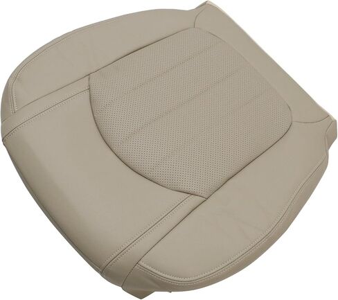SecosAutoparts #392 Light Tan Perforated Passenger Side Bottom Microfiber Leather Replacement Seat Cover Compatible with Buick Enclave1XL 2XL CX CXLPremier 2WD 4X4 AWD 2008 2009 2010 2011 2012 in Saudi Arabia