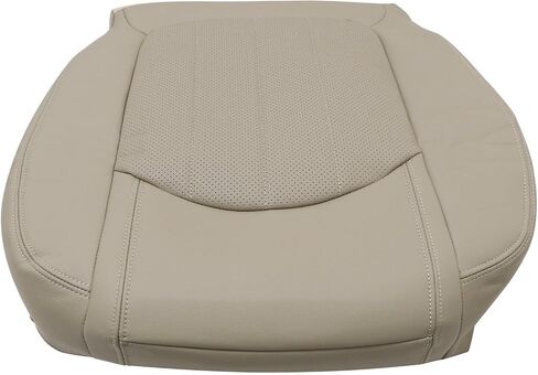 SecosAutoparts #392 Light Tan Perforated Passenger Side Bottom Microfiber Leather Replacement Seat Cover Compatible with Buick Enclave1XL 2XL CX CXLPremier 2WD 4X4 AWD 2008 2009 2010 2011 2012 in Saudi Arabia
