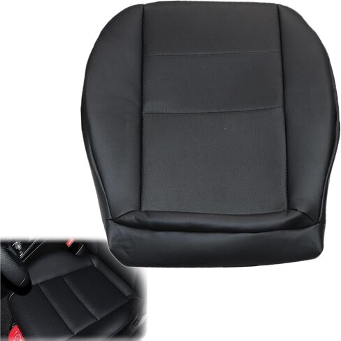NLQR Front Driver Bottom Replacement Seat Cover Ivory Microfiber Leather Compatible with Mercedes Benz C250 C300 C350 2008-2014, Compatible with Mercedes Benz GLK250 GLK280 GLK300 GLK350 2008-2015 in Saudi Arabia