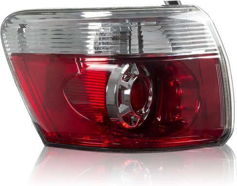 مجموعة ضوء السائق اليسرى خفيفة الذيل متوافق مع 2007-2012 GMC Acadia LED LED LED LED LED LED BRAKE RAMPS استبدال GM2800216 20912757 in Kuwait