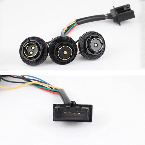 Akkon-للفترة 2002-2006 Mini Cooper Hatchback 2005-2008 Mini-Cooper Cownrodibles Lack Tail Lights زوج in Saudi Arabia