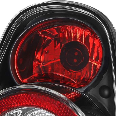 Akkon-للفترة 2002-2006 Mini Cooper Hatchback 2005-2008 Mini-Cooper Cownrodibles Lack Tail Lights زوج in Saudi Arabia
