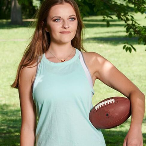 Dainty Gold Football Baseball Basketball Soccer Ball Sports Necklace for Women Trendy Sports Mom Mama Lucky Charm Pendant Necklaces Jewelry Game Day Team Sport Fan Gifts in Saudi Arabia