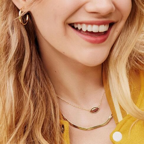 Dainty Gold Football Baseball Basketball Soccer Ball Sports Necklace for Women Trendy Sports Mom Mama Lucky Charm Pendant Necklaces Jewelry Game Day Team Sport Fan Gifts in Saudi Arabia