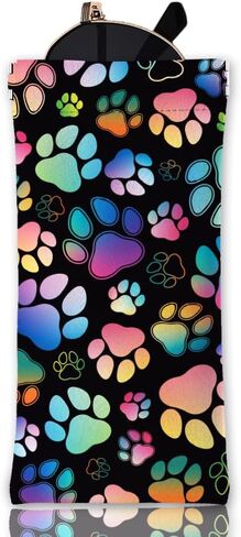GLOBLELAND Colorful Butterfly Soft Glasses Case Insect Squeeze Top Eyeglass Case Travel PU Leather Sunglass Bag Portable Sunglasses Pouch for Women Men in Saudi Arabia