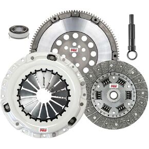 ClutchMaxPRO Heavy Duty OEM Clutch Kit with Chromoly Flywheel Compatible with 1992-1999 Mitsubishi Eclipse Expo Galant Plymouth Colt Laser Eagle Talon Dodge Colt (CP05048HDLSF-CK) in Saudi Arabia