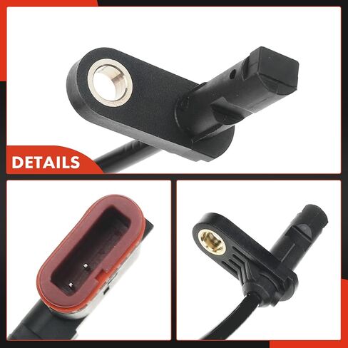 يستجيب مستشعر سرعة عجلة ABS الخلفي A -premium 2115401217 - متوافق مع نماذج مرسيدس بنز - C219 CLS350 CLS500 CLS55 AMG CLS550 CLS63 AMG ، W211 E280 E300 E350 E350 E500 E55 AMG E550 E63 AMG in Kuwait