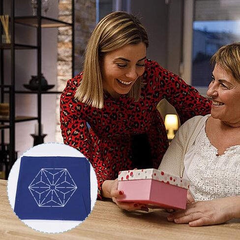 FREEBLOSS 12Pcs 5.5 * 5.5inch Plastic Sashiko Stencils Drawing Stencils Embroidery Patterns 12 Different Japanese Style Patterns Embroidery Templates for Hand Quilting in Kuwait