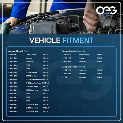 OEG Parts New Starter Compatible with 2009-2010 Compatible with Super Duty F250 F350 F550 V10 6.8L V8 5.4L 9C2T11000AA, 9C2Z-11002-A, DL3Z-11002-A, SA988, SFD0028, 41014042, 41014042R in Saudi Arabia
